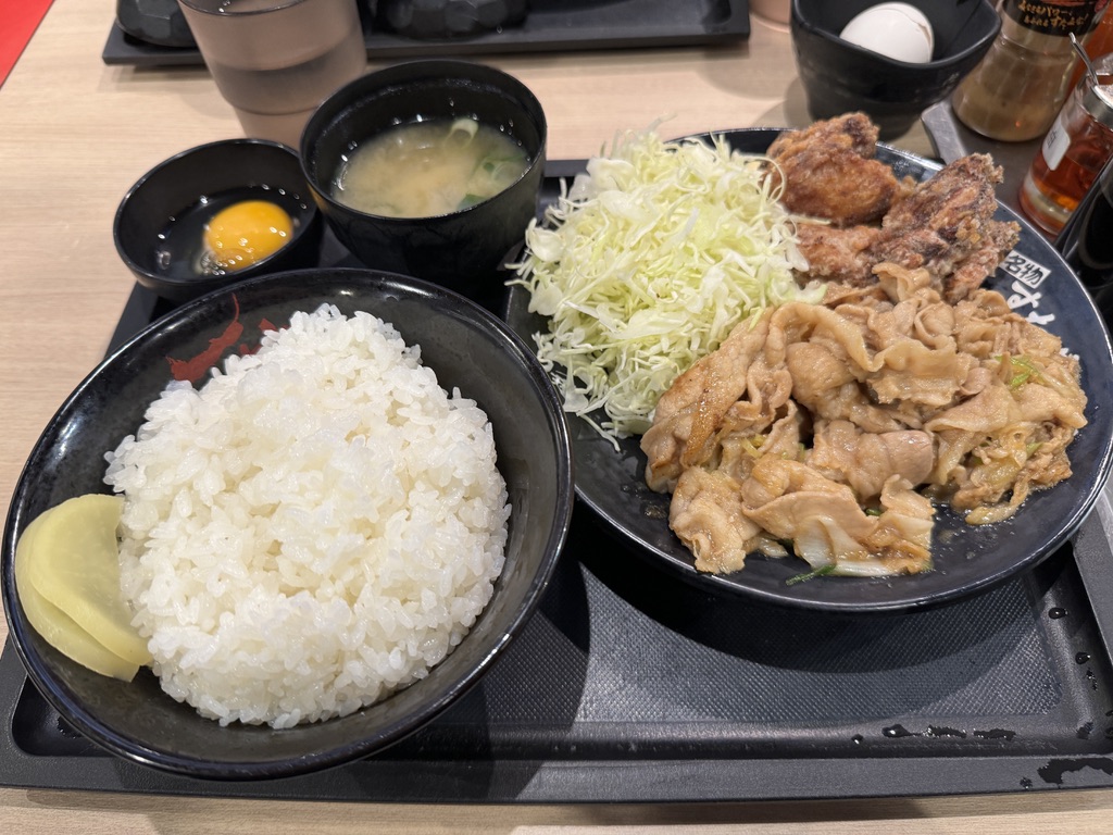姜汁烧肉定食