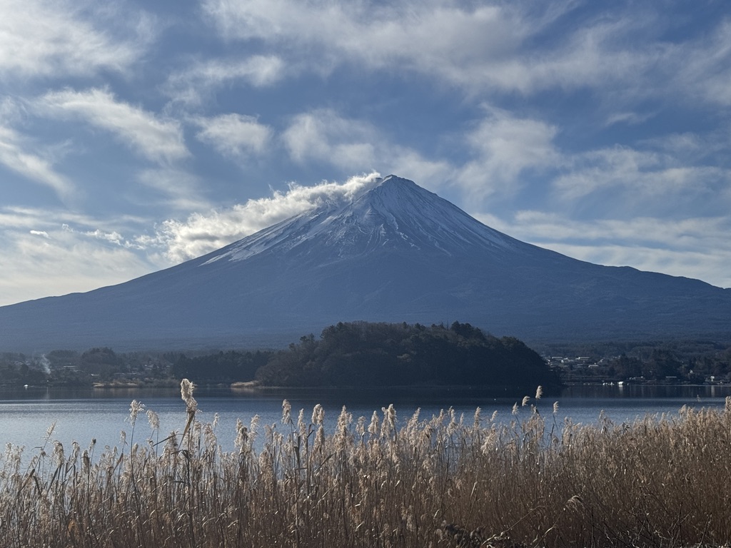 富士山冒烟啦