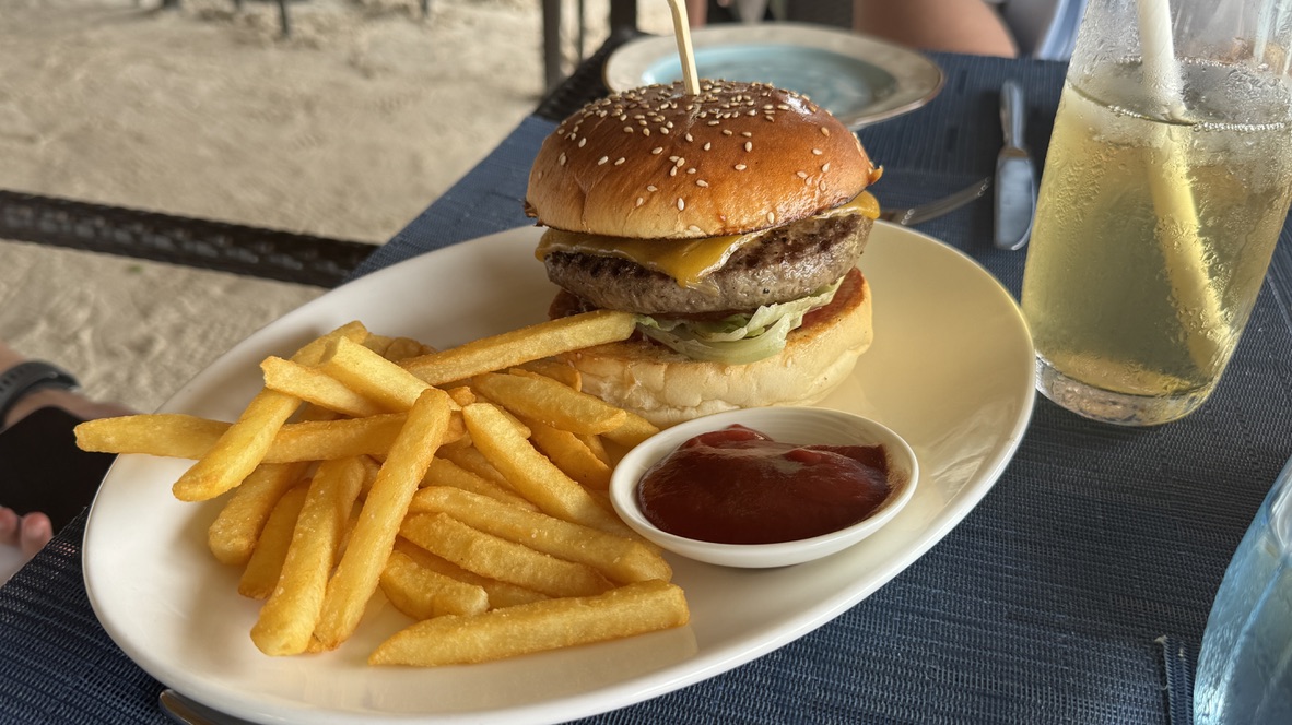 SeeGrill的牛肉汉堡
