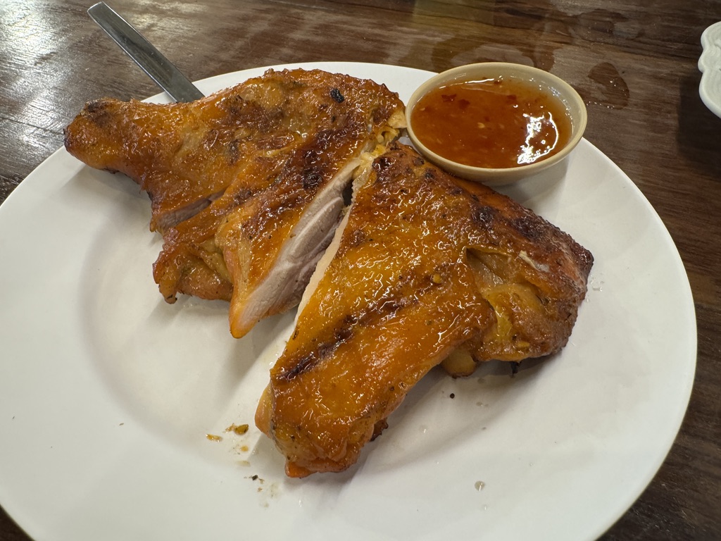 碳烤大鸡腿